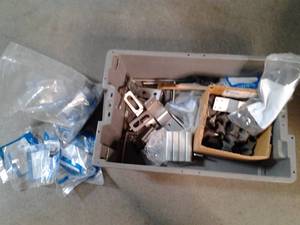 Large parts storage bin containing ...