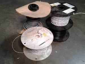 4 Spools with different sizegauge ...