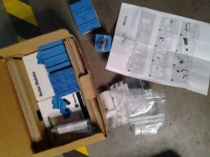 Box of Roxtec CF 8, CF 32 frames an...