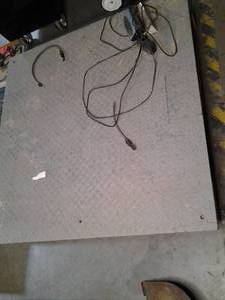 48x48 Diamond Plated Metal Surface...