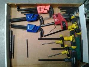 Lot of larger gauge Allen Wrenches ...