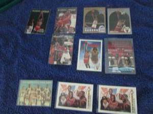 lot 11 image: Michael Jordan Cards...