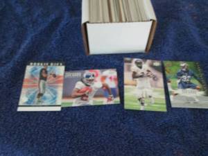 lot 27 image: Box of Football Rookie Cards...