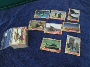 lot 34 image: 1991 Topps Desert Storm Cards...