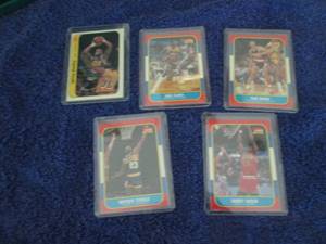 lot 53 image: 1986-87 Fleer Basketball Cards...