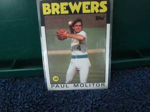 lot 54 image: 50 Paul Molitor Cards...