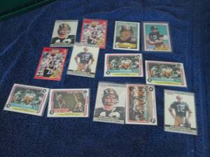 lot 61 image: Terry Bradshaw Cards...