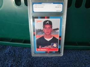 lot 66 image: 1988 Donruss Tom Glavine Rookie Car...