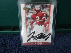 lot 78 image: Jan Stenerud Autograph Card w Cert...