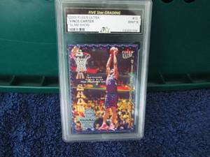 lot 83 image: 2000 Ultra Vince Carter Grad 9...