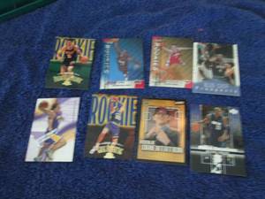 lot 84 image: Basketball Rookie Cards...