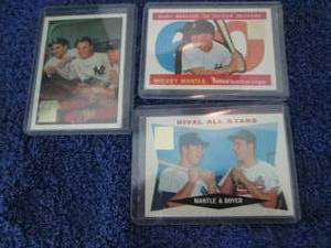 lot 107 image: Mickey Mantle Cards...
