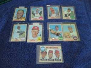 lot 108 image: 1968 Topps Baseball Cards...