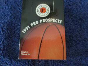 lot 123 image: 1991 ProProspects Basketball Comple...