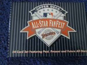 lot 140 image: 1992 Upper Deck All Star FanFest Se...