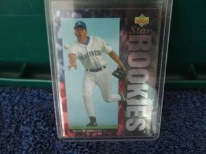lot 146 image: 1994 Upper Deck Alex Rodriguez Rook...
