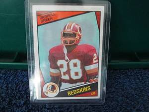 lot 147 image: 1984 Topps Darrell Green Rookie Car...