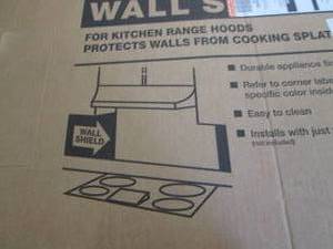 lot 159 image: 30x24 inch Stainless Steel Oven Wal...
