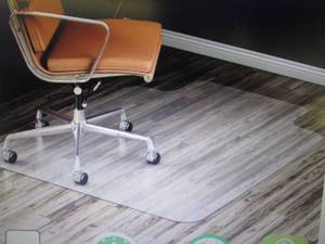 lot 199 image: Deflecto EconoMat All Day Use Chair...
