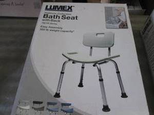 lot 201 image: Lumex Platinum Collection Bath Seat...
