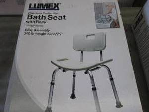 lot 202 image: Lumex Platinum Collection Bath Seat...