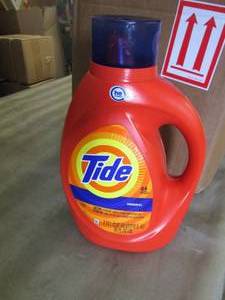 lot 218 image: 4- 92 oz Bottles Tide Original HE...