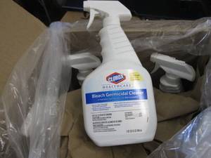 lot 219 image: 6 Qt Spray Bottles Clorox Bleach Cl...