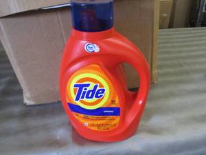 lot 224 image: 4- 92 oz Bottles Tide Original HE...