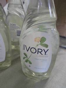 lot 235 image: 7  24 oz bottles Ivory Dish Soap...