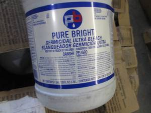 lot 243 image: 6 Gallons of Pure Bright Ultra Blea...