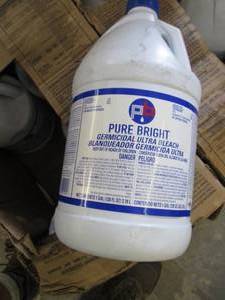 lot 244 image: 6 Gallons of Pure Bright Ultra Blea...