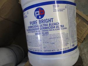 lot 248 image: 6 Gallons of Pure Bright Ultra Blea...