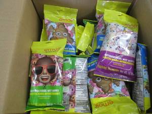 lot 258 image: Box of Antibacterial Hand Wipes...