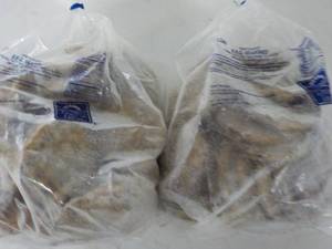 lot 495 image: 2 - 5 lb. Bags BBQ Flavored Pork Pa...