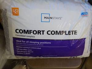 lot 4 image: SQ Mainstays Comfort Complete Pill...
