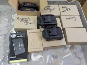 lot 19 image: 20V Max Lithium Charging Holders, C...
