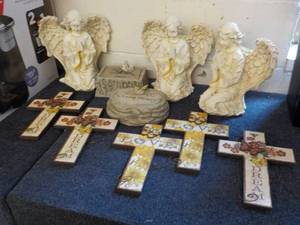 lot 97 image: Angels, Crosses, and more...