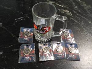 lot 351 image: National Championship Glass Mug and...