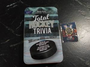 lot 353 image: total Hockey Triva Game and US Open...