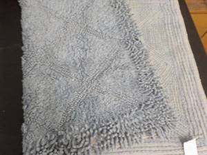 lot 388 image: Blue Rug 19 x 30...