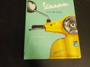 lot 398 image: Vespa Hard Cover Book...