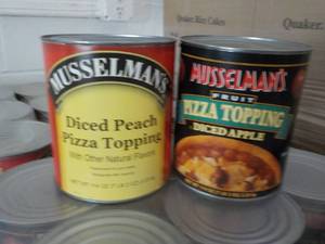 lot 405 image: 2 - 7.2 lb. Cans Musselmans Diced ...