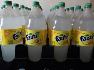 lot 409 image: Case of 8 - 2 liter Bottles Fanta P...