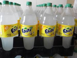 lot 412 image: Case of 8 - 2 liter Bottles Fanta P...