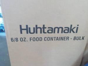 lot 415 image: Case of 1000 68 oz Food Containers...