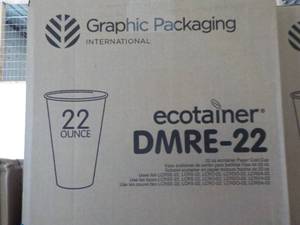 lot 418 image: Case of 1000 22 oz Glasses...