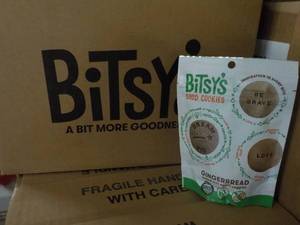lot 480 image: 2 Cases Bitsys Gingerbread Cookies...