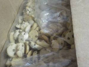 lot 508 image: 15 lb. Box of Small Chocolate Chip ...