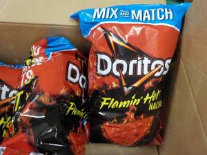lot 518 image: Case of 4 - 18 78 oz Bags Doritos ...