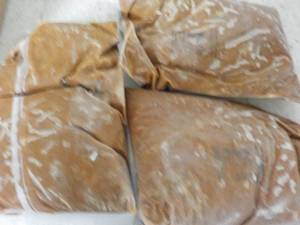 lot 527 image: 3 - 5 lb. Bags Frozen Taco Sauce wi...